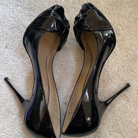 Valentino Garavani (authentic) size 37 (7 US) EUC worn once patent Black - Picture 12 of 13